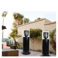 Уличный газовый обогреватель «БАШНЯ» чёрный