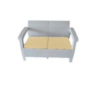 Двухместный диван Yalta Sofa 2 Seat White
