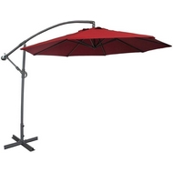 Садовый зонт D300 Банан (Banana) бургундия