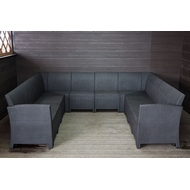 Диван П-образный Калифорния (California) 236х264х239 см на 10 мест без подушек