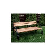 Скамейка со спинкой Шарики 2 м (с покраской)