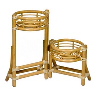 Подставка для цветов 15-25 (натуральный ротанг, медовый цвет)