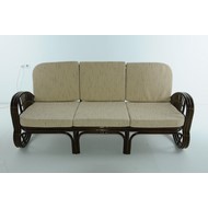 Софа 01-06C (натуральный ротанг, под цвет оливы)