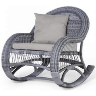 Кресло - качалка Челси (цвет: серый)