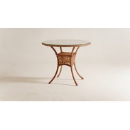 Стол обеденный Deco 90 круглый (цвет: капучино)