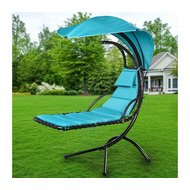 Качели садовые Green Days Лаундж LG58, подушка голубая