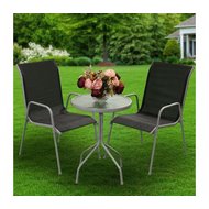 Мебель садовая Green Days Элеонора YTCT013 чёрная