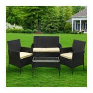 Мебель садовая Green Days Веранда Т2023-3298 коричневая плетеная из искуственного ротанга