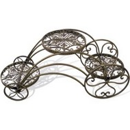 Подставка для комнатных растений трехуровневая плоская Карета WK081129