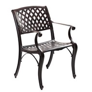 Кресло для сада New Mesh Chair bronze