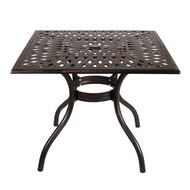 Стол для сада Lotus Square Table bronze
