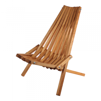 Кресло-шезлонг складное 58х43х92 см, сосна